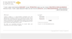 Desktop Screenshot of caldoun.com